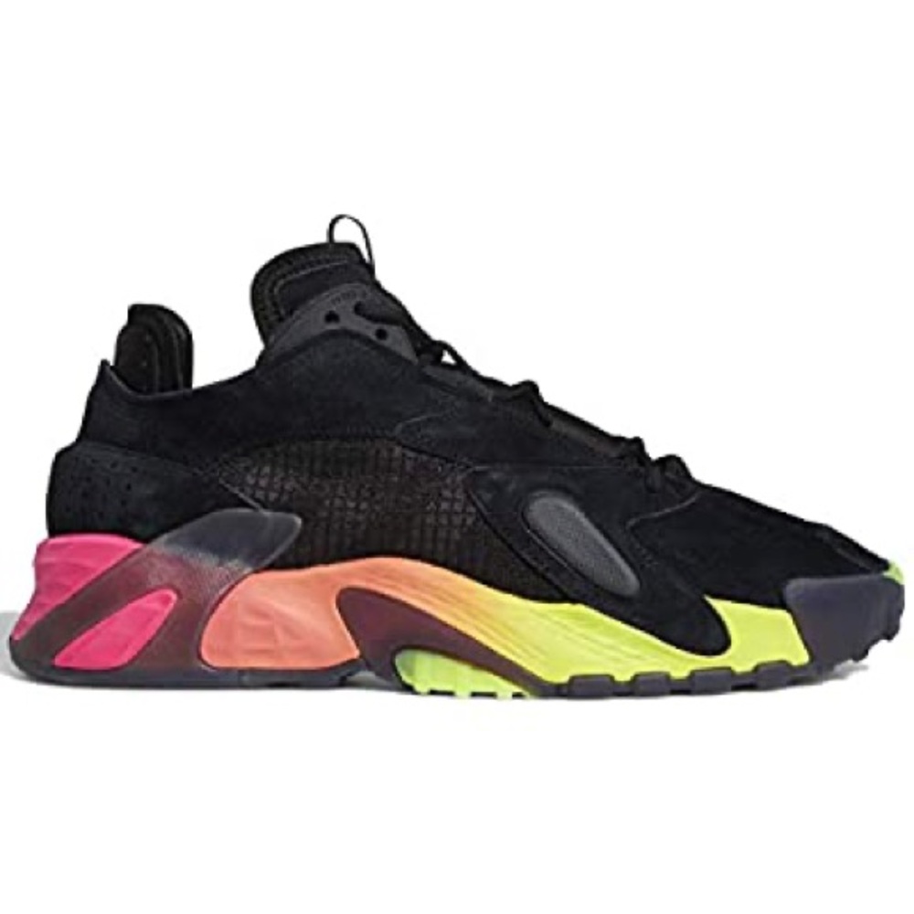 SOLD adidas Mens Streetball Lace Up Sneakers Shoes Casual - Black - Size 11.5 D